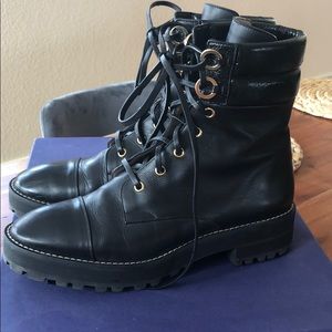 Stuart Weitzman Lexy Boot - Black Leather 8M